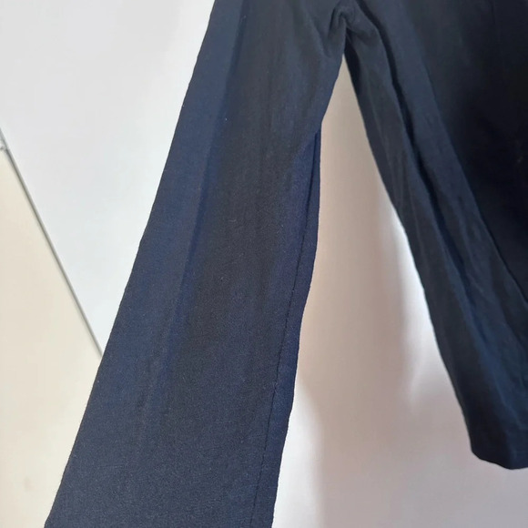 Lucky brand Embroidered sheer back long sleeve top size M - Picture 12 of 14